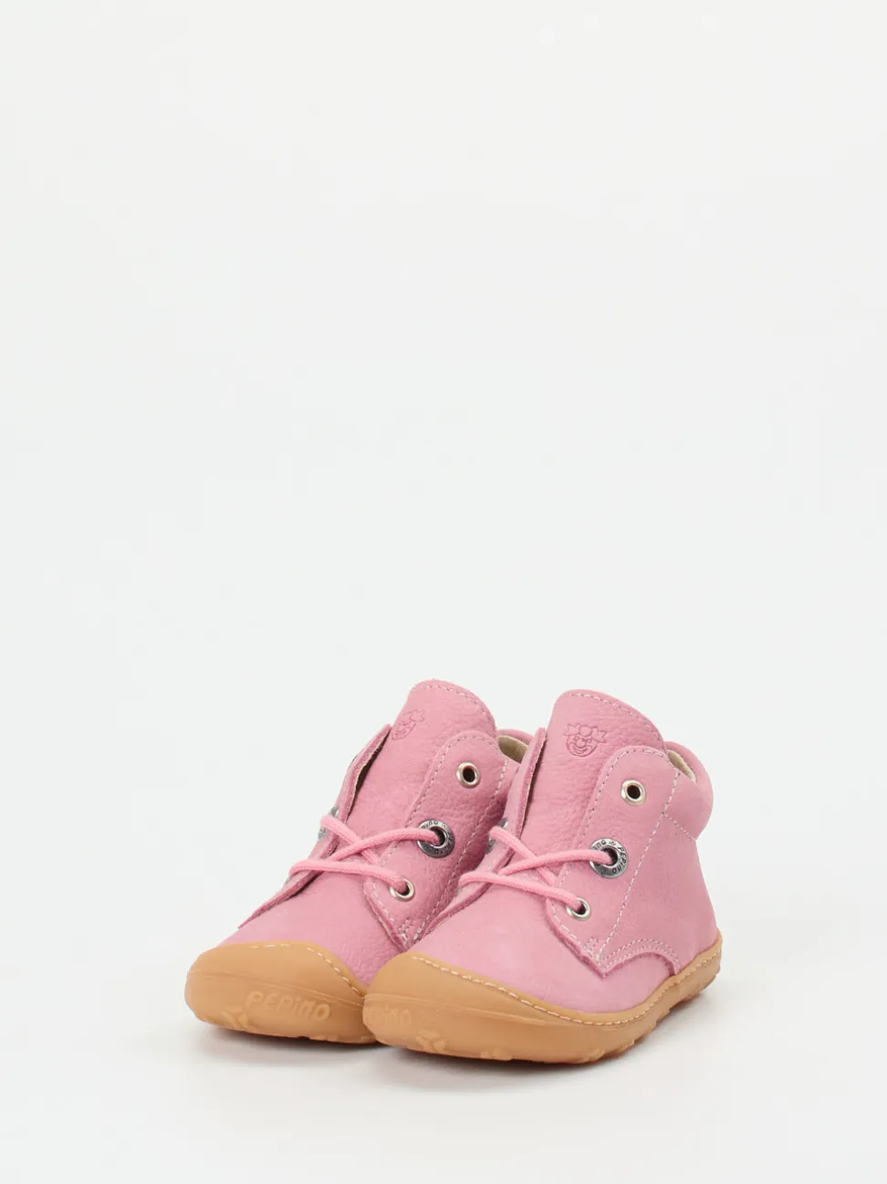 Ricosta – Lauflernschuh aus Nubukleder rosa