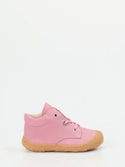 Ricosta – Lauflernschuh aus Nubukleder rosa
