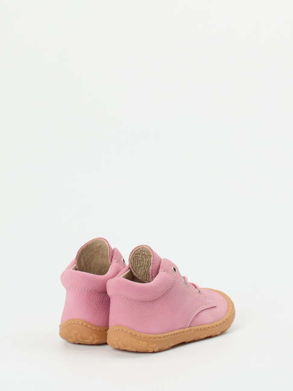 Ricosta – Lauflernschuh aus Nubukleder rosa