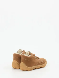 Ricosta – Lauflernschuhe aus Nubukleder cognacbraun