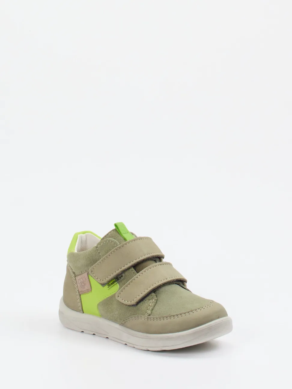 Ricosta – Lauflernschuhe aus Veloursleder olivbeige