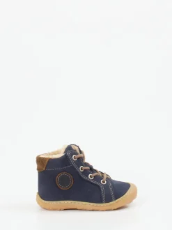Ricosta – Lauflernschuhe aus Nubukleder dunkelblau