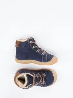 Ricosta – Lauflernschuhe aus Nubukleder dunkelblau