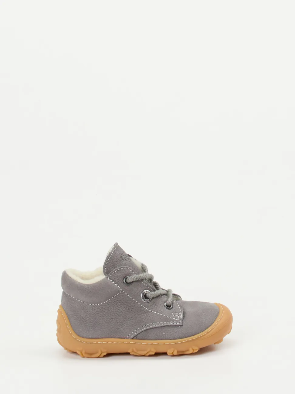 Ricosta – Lauflernschuhe aus Nubukleder grau