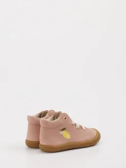 Ricosta – Lauflernschuhe aus Leder in Rosa