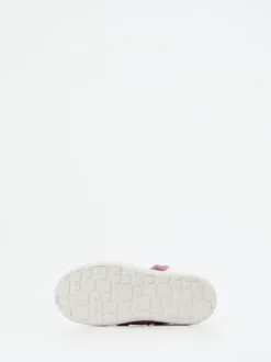 Ricosta – Lauflernschuhe aus Veloursleder Altrosa