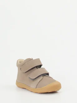 Ricosta – Lauflernschuhe aus Nubukleder beigegrau