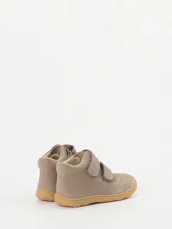 Ricosta – Lauflernschuhe aus Nubukleder beigegrau