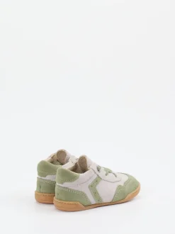 Ricosta – Lauflernschuhe aus Veloursleder beigegrau