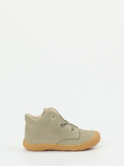 Ricosta – Lauflernschuhe aus Nubukleder Salbeigrün