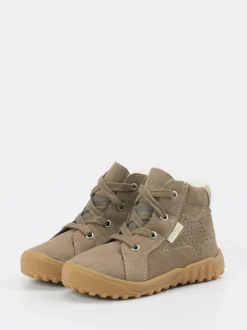 Ricosta – Lauflernstiefel aus Nubukleder sandbeige