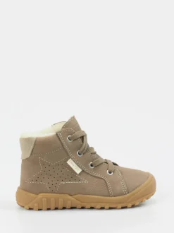 Ricosta – Lauflernstiefel aus Nubukleder sandbeige