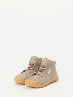 Ricosta – Lauflernstiefeletten aus Nubukleder taupe