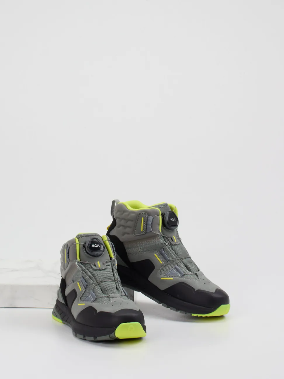 Ricosta – Mid-Cut Outdoorschuhe aus Synthetik grau