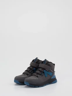 Ricosta – Outdoor-Sneaker aus Veloursleder grau