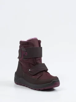 Ricosta – Winterboots aus Synthetik in Brombeer