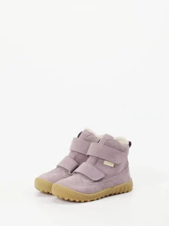 Ricosta – Winterboots aus Veloursleder rosa