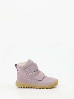 Ricosta – Winterboots aus Veloursleder rosa