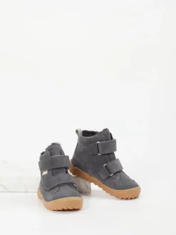 Ricosta – Winterstiefel aus Veloursleder anthrazit