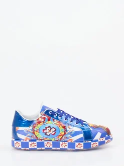 Rise – Sneaker aus Lackleder in Multicolor-Optik