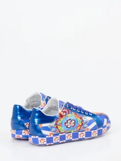 Rise – Sneaker aus Lackleder in Multicolor-Optik