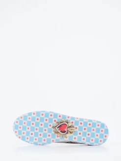 Rise – Sneaker aus Leder mit Allover-Grafikprint