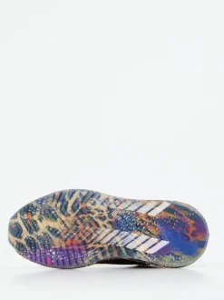 Rise – Sneaker aus Metallic mit Pailletten Violett