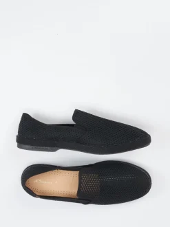 Rivieras – Slip-On aus Mesh-Textil Schwarz