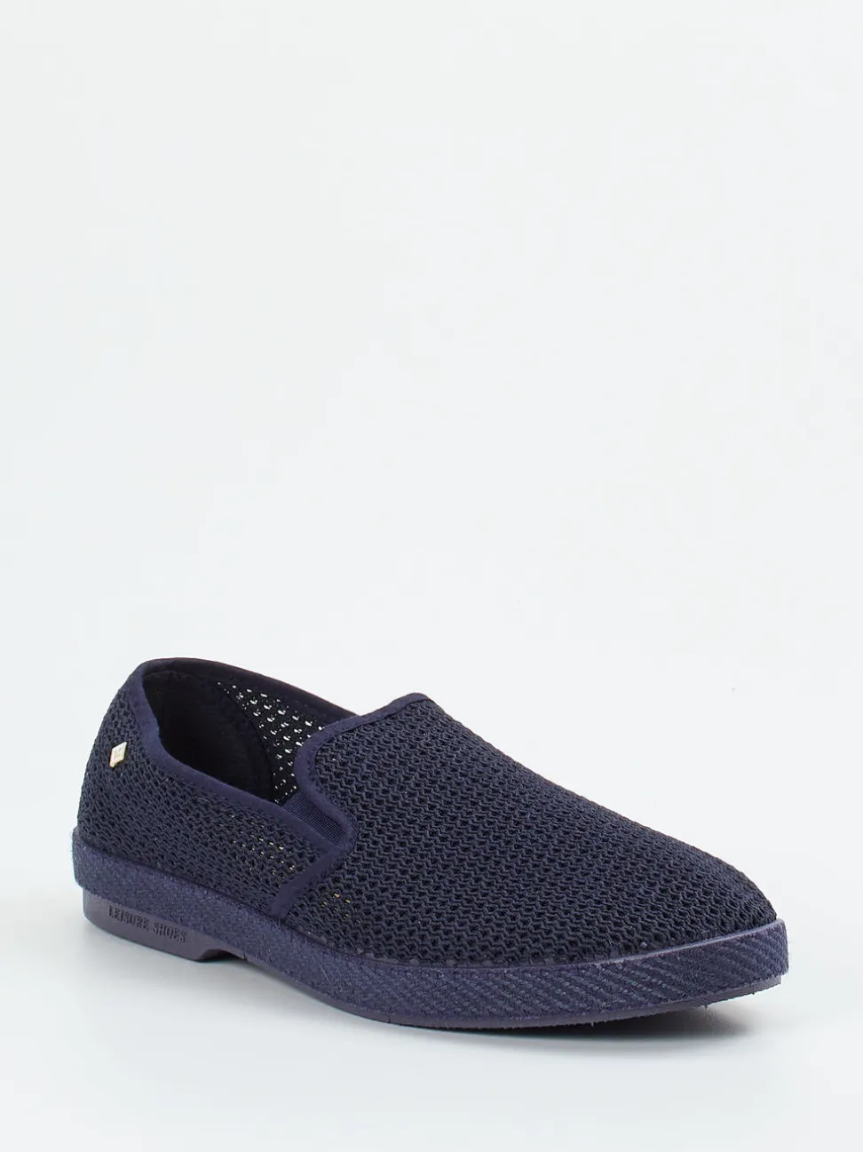 Rivieras – Slip-Ons aus Textil-Mesh Dunkelblau