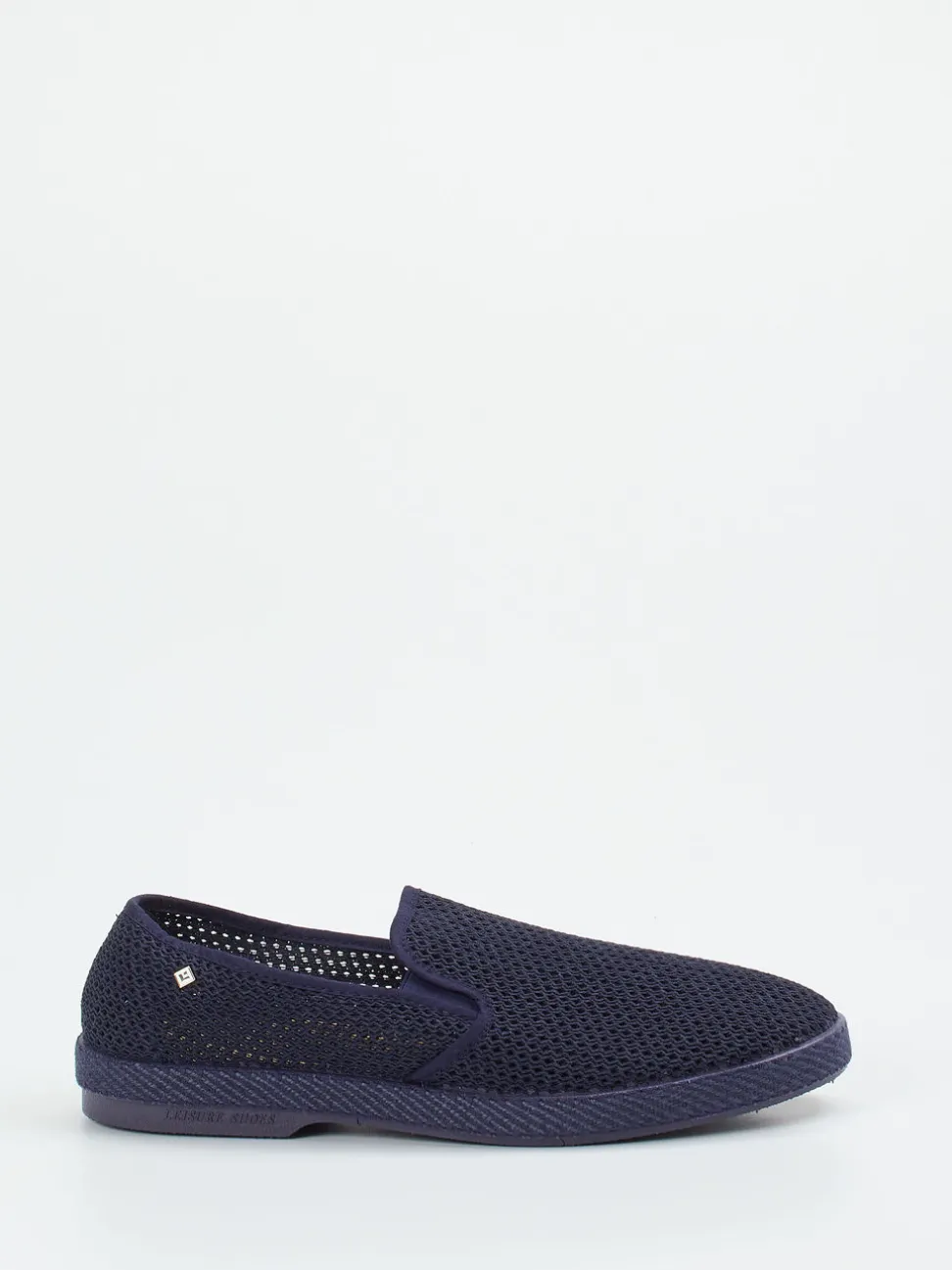 Rivieras – Slip-Ons aus Textil-Mesh Dunkelblau