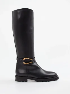 Roberto Festa – Reitstiefel aus Kalbleder schwarz