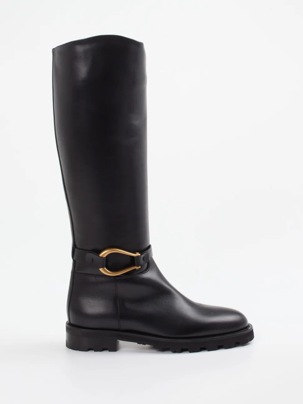 Roberto Festa – Reitstiefel aus Kalbleder schwarz