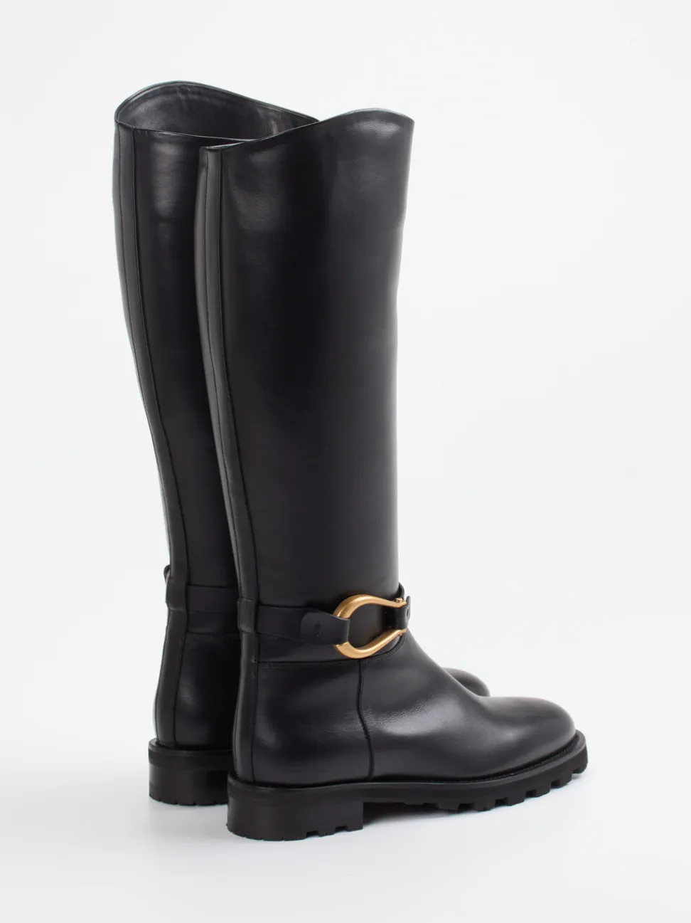 Roberto Festa – Reitstiefel aus Kalbleder schwarz