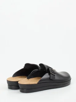 Rohde – Clogs aus Kalbleder in Schwarz
