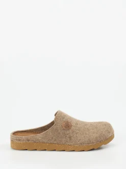 Rohde – Filzpantoffeln aus Soft-Filz in Beige