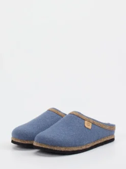 Rohde – Filzpantoffeln aus Filz in Jeansblau