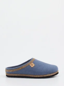Rohde – Filzpantoffeln aus Filz in Jeansblau