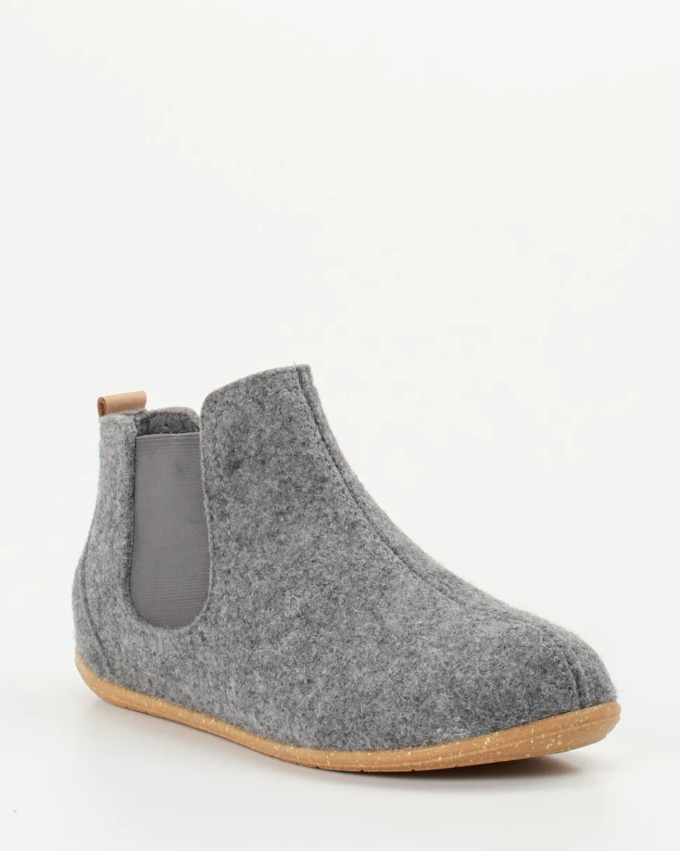 Rohde – Haus-Boots aus Filz in Grau