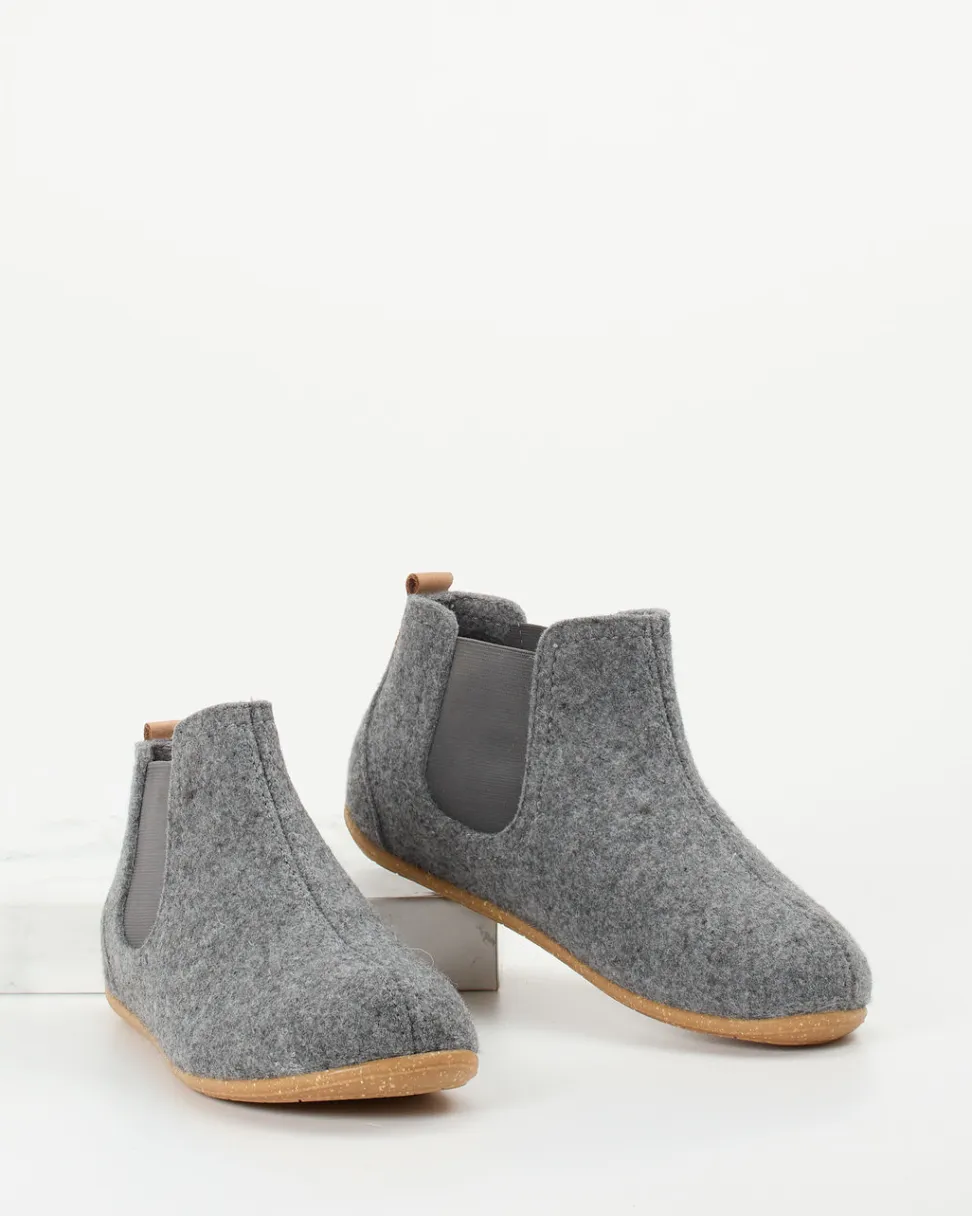 Rohde – Haus-Boots aus Filz in Grau