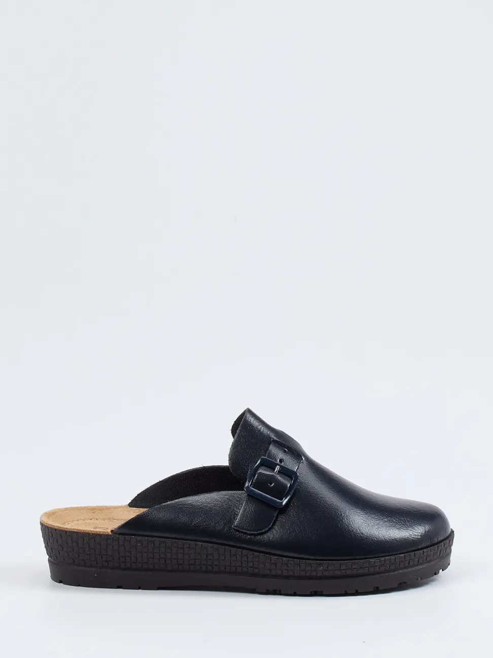 Rohde – Komfort-Clogs aus Kalbleder in Blau