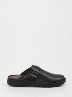 Rohde – Komfort-Clogs aus Leder Schwarz