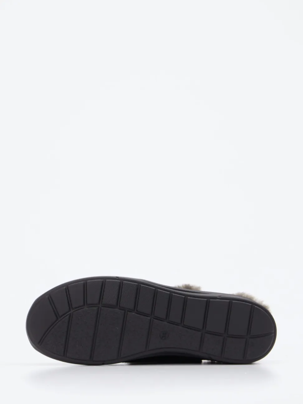 Sabalin – Clog-Hausschuh aus Leder Schwarz