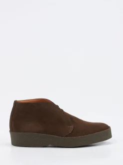 Sanders And Sanders – Chukka Boots aus Veloursleder braun