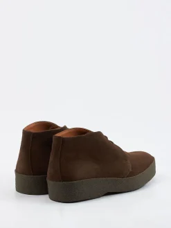 Sanders And Sanders – Chukka Boots aus Veloursleder braun
