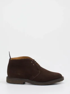 Sanders And Sanders – Desert Boots aus Veloursleder braun