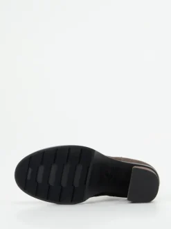 Santoni – Chelsea Boots aus Veloursleder braun