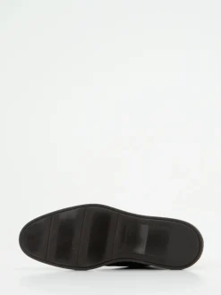 Santoni – Chukka Boots aus Veloursleder Schwarz