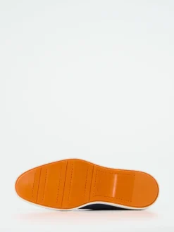 Santoni – Chukka Boots aus Veloursleder Nachtblau