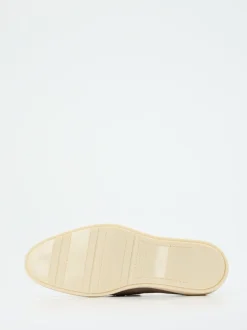 Santoni – Loafer aus Veloursleder in Taupe