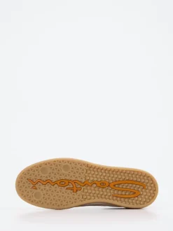 Santoni – Retro-Sneaker aus Leder Beige-Pink